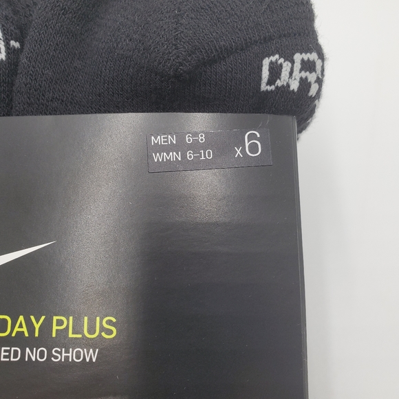 Nike Everyday plus cotton cushioned no show socks - Picture 8 of 10